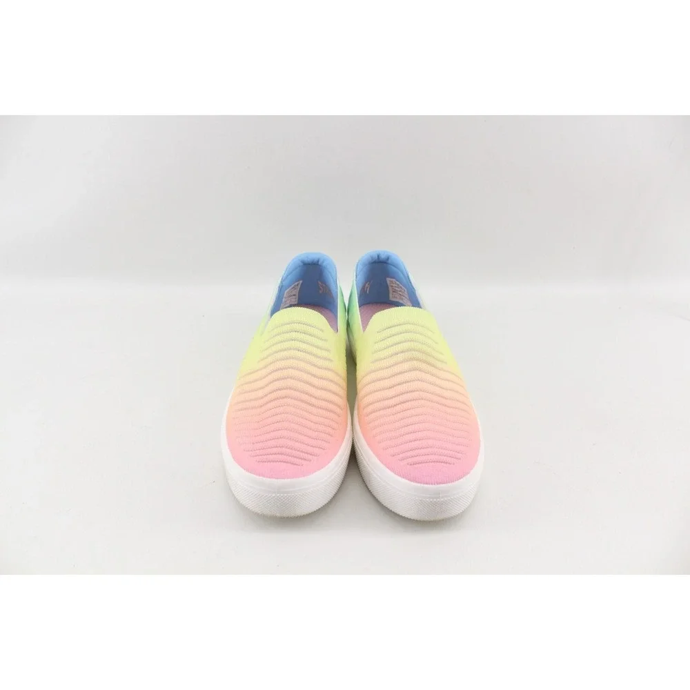 Skechers‎ Women's Street Poppy Rainbow Daze Slip on Sneaker Size 7.5 US